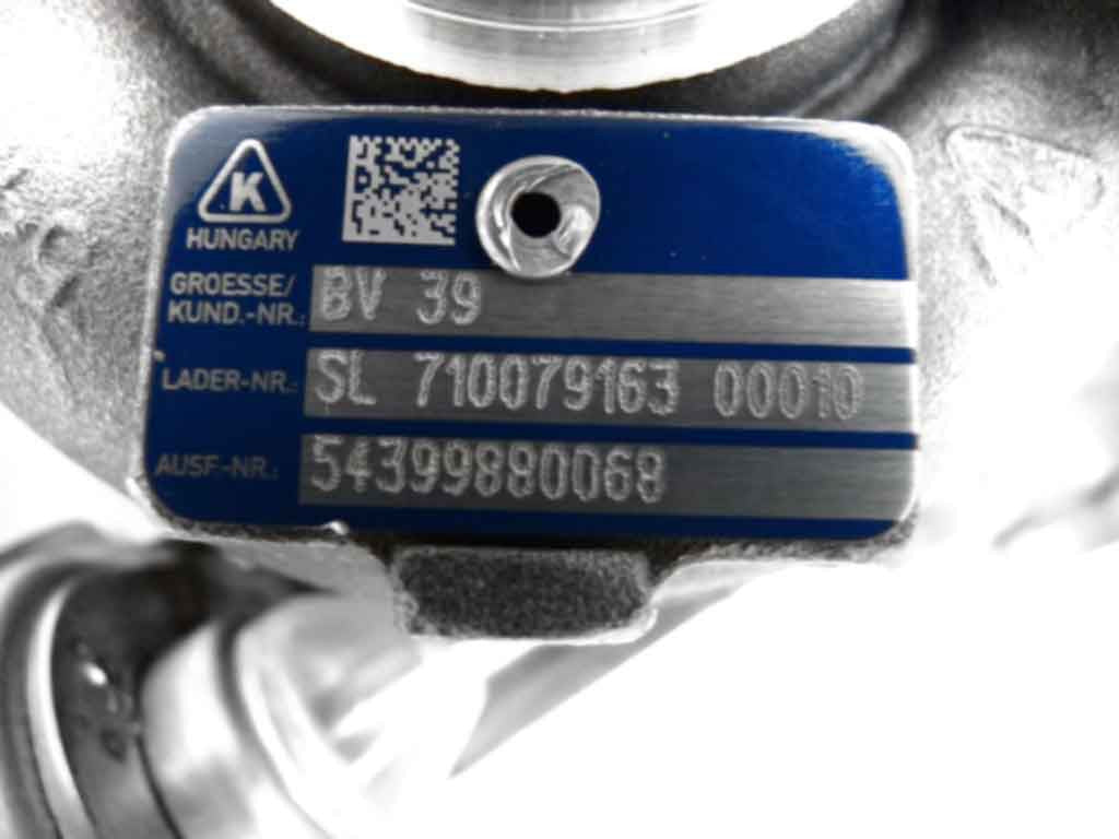 Turbo 54399700068 54399880068