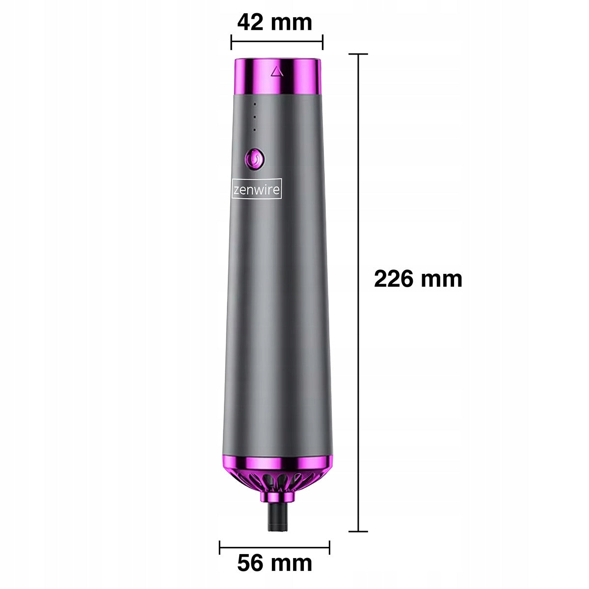 5-v-1 dryer in likalnik for lase with Ionic in brush for straightening hair - powerful set ZENWIRE KS-Q7