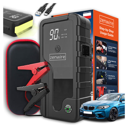 Jump Starter Jump Starter Booster 6400 mAh Powerbank Car Zenwire CY16