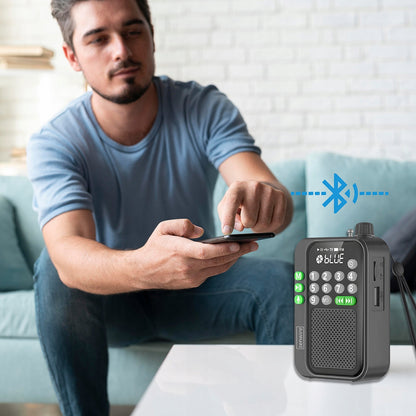 Mini FM Radio Kieszonkowe Bluetooth Przenośne Budowlane Kitchen Battery-Powered Zenwire Y1