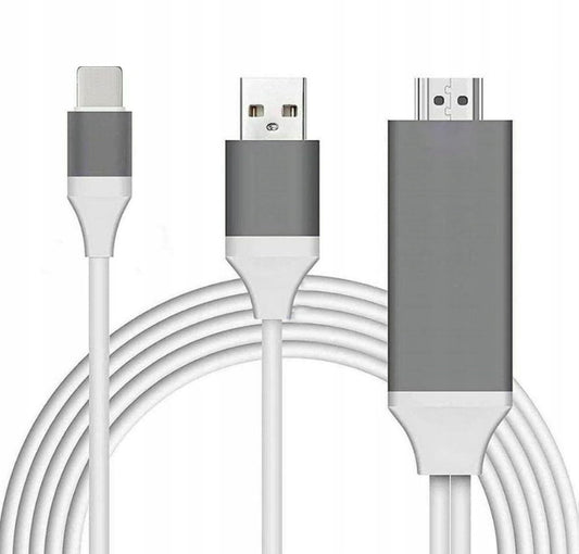 Adapter Cable Lightning HDMI FHD USB iPhone iPad Zenwire ZC-5
