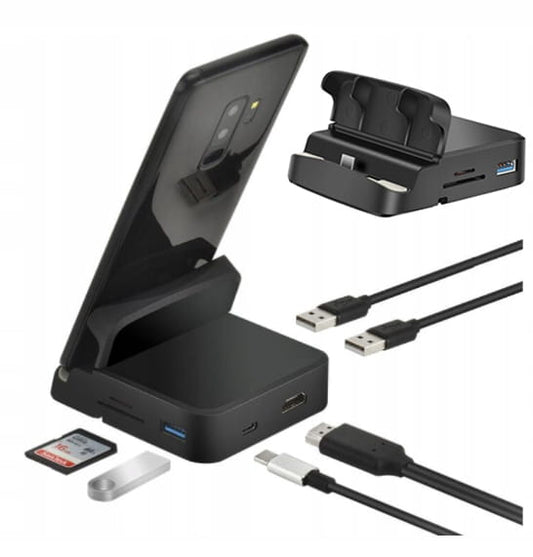 Docking Station 8w1 SAMSUNG DEX USB-C HDMI 4K HUB Zenwire BYL-2006A