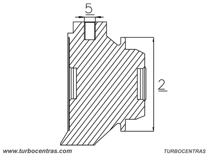 Bearing housing GA-01-0166