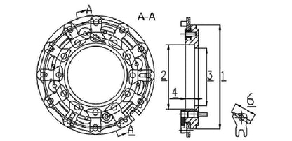 Nozzle ring assy MH-06-0013