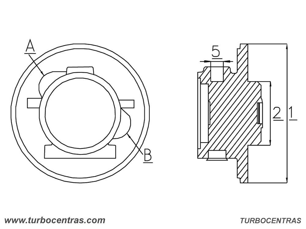 Bearing housing GA-01-0110