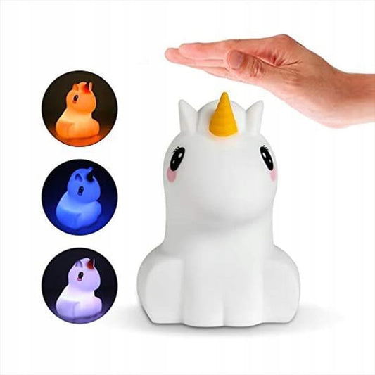 Night Light Kids Unicorn LED Silicone Zenwire