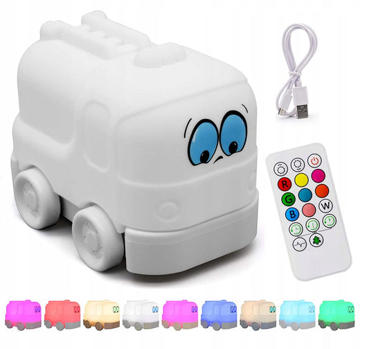 Night Light Kids LED Fire Truck Auto CIĘŻARÓWKA Zenwire