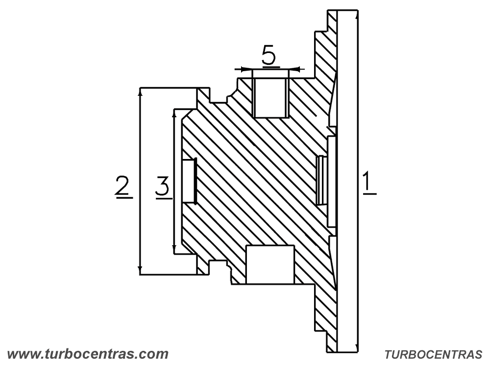 Bearing housing BW-01-0002