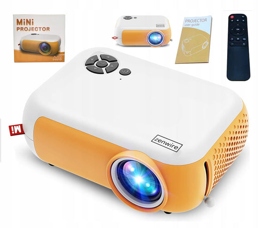 Zenwire A10 yellow LED Projector
