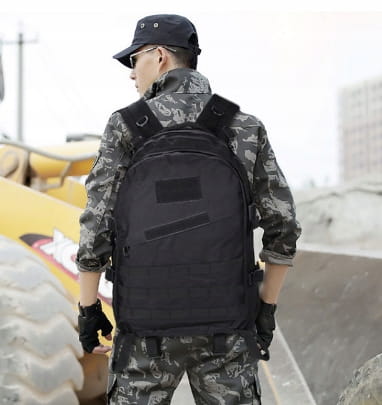 Backpack Wojskowy Turystyczny Militarny Taktyczny Black 40L Zenwire