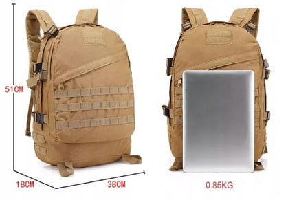 Backpack Wojskowy Turystyczny Militarny Taktyczny Black 40L Zenwire