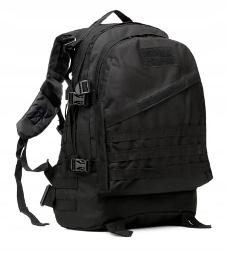Backpack Wojskowy Turystyczny Militarny Taktyczny Black 40L Zenwire