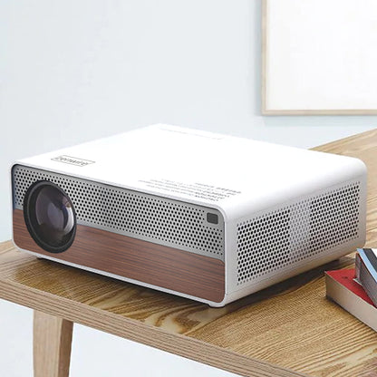 Projector Projector Full HD 4K 19500lm 650 ansi 5000:1 300" Android 9.0 WiFi 2.4/5 GHz Airplay Miracast Bluetooth 4.0 HDMI/VGA/Audio/LAN Zenwire Q9