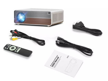 Projector Projector Full HD 4K 19500lm 650 ansi 5000:1 300" Android 9.0 WiFi 2.4/5 GHz Airplay Miracast Bluetooth 4.0 HDMI/VGA/Audio/LAN Zenwire Q9