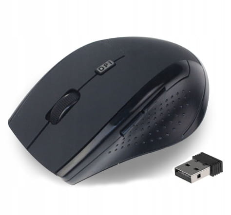 Mouse Wireless Mouse Optyczna Ergonomic for laptopa komputerowa biurowa Zenwire