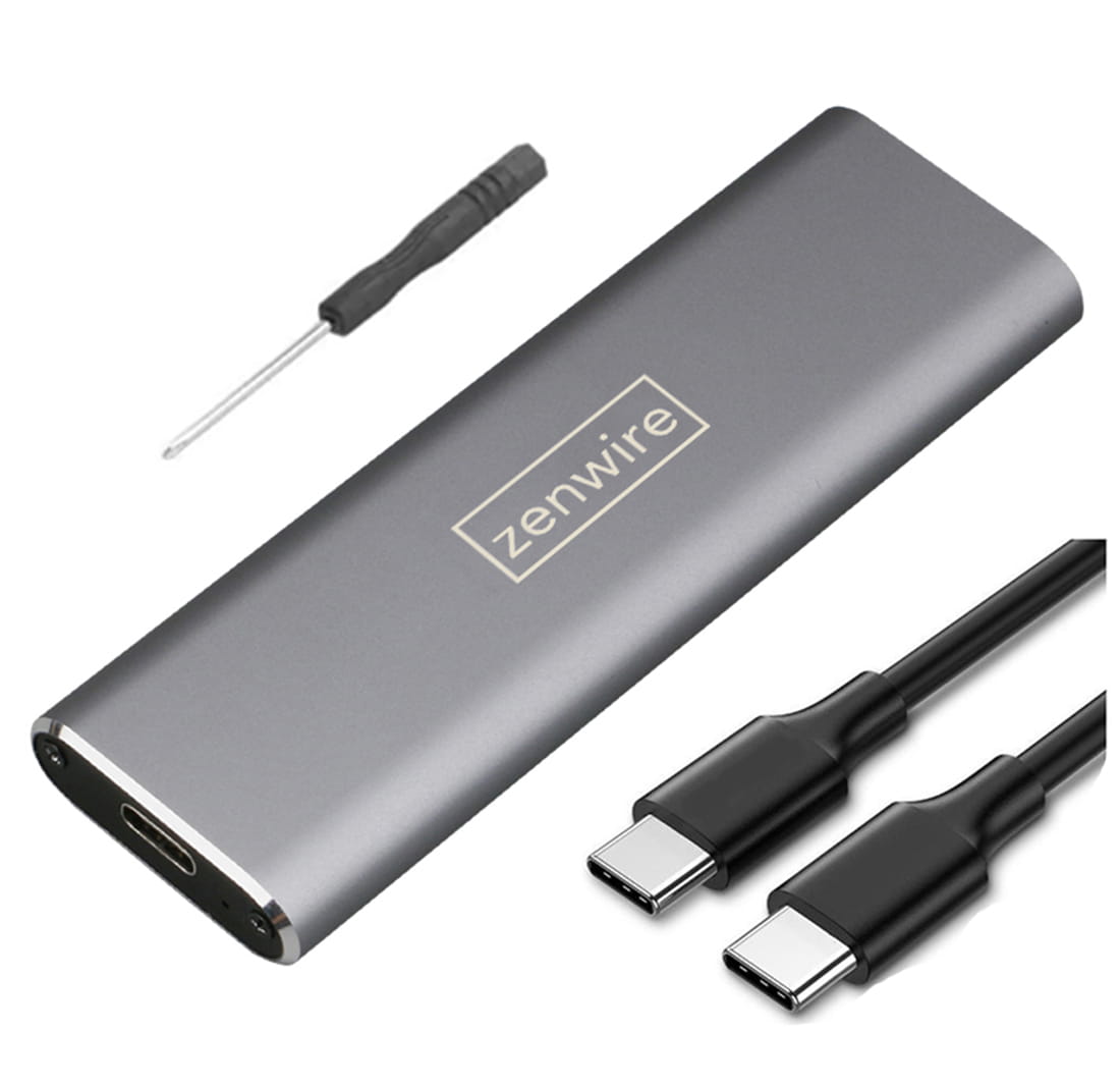 Adapter Enclosure na Drive SSD m.2 USB-C Enclosure m2 SATA Zenwire