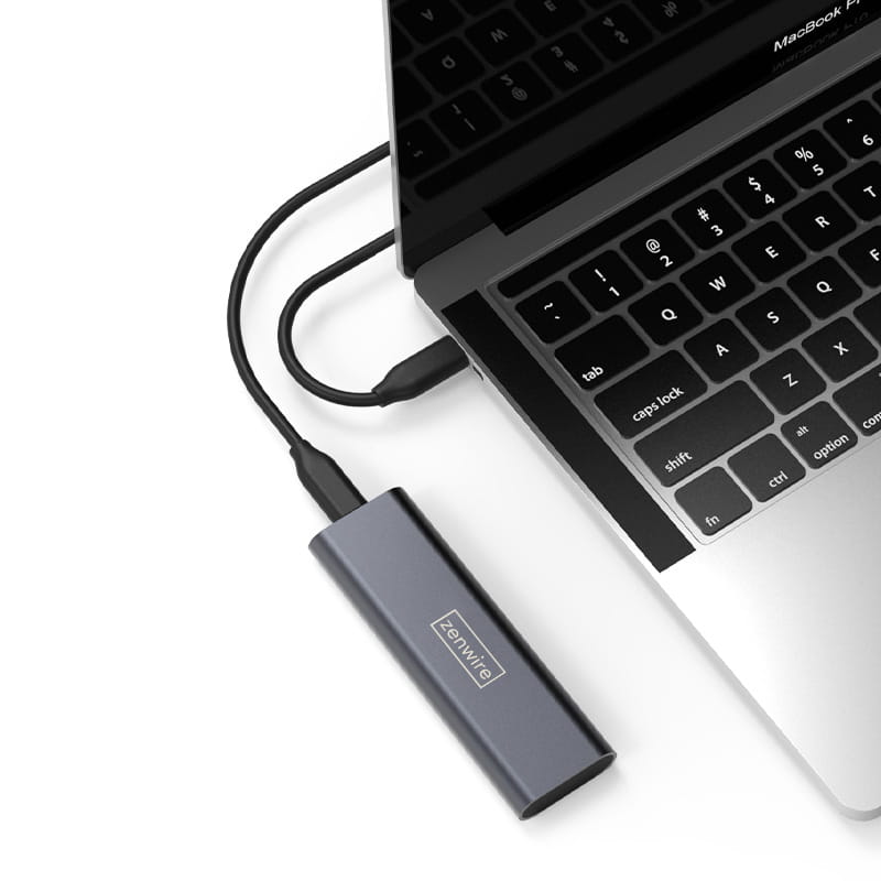Adapter Enclosure na Drive SSD m.2 USB-C Enclosure m2 SATA Zenwire