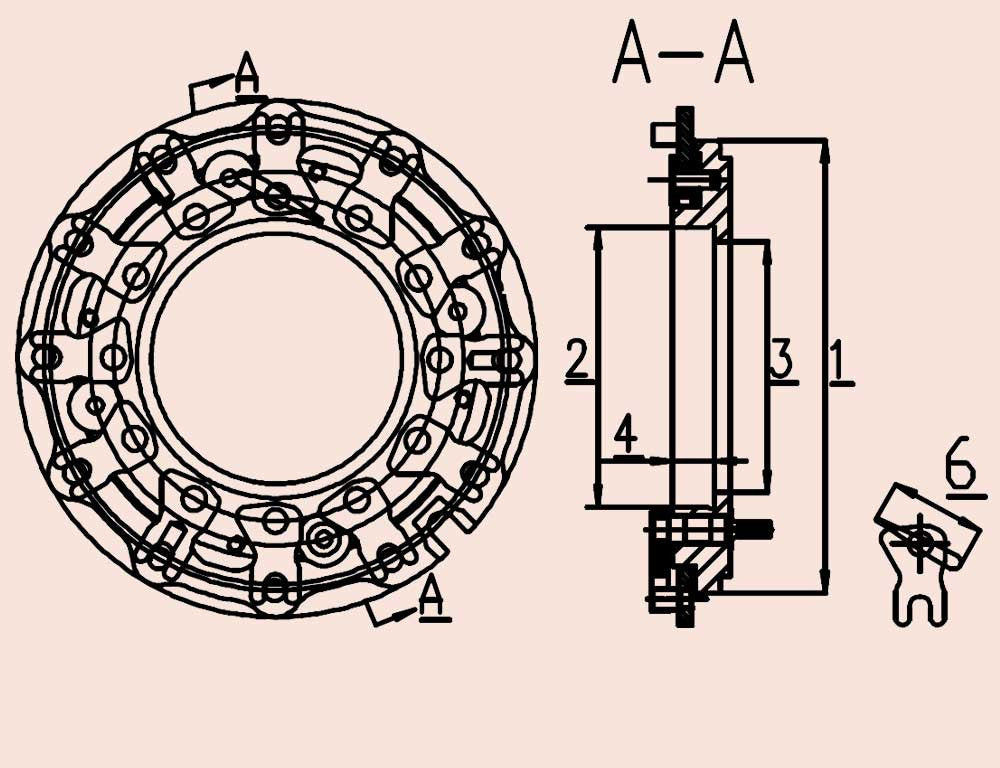 Nozzle ring assy MH-06-0014