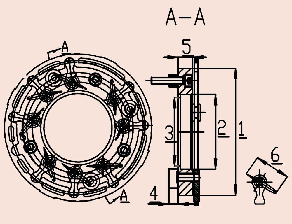 Nozzle ring assy BW-06-0012