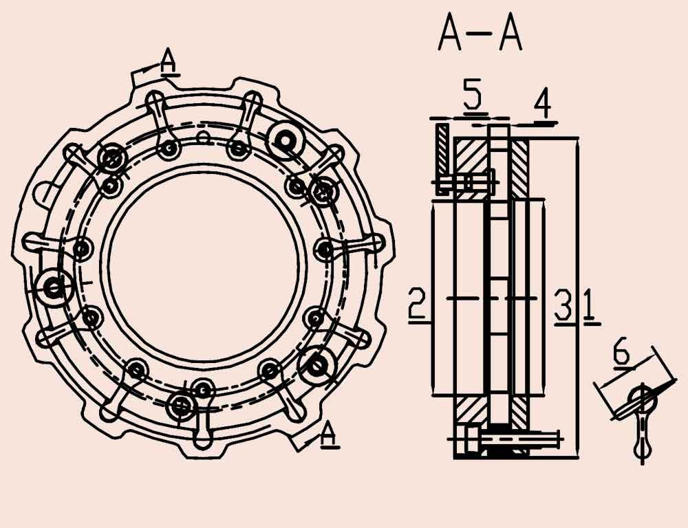 Nozzle ring assy GA-06-0037