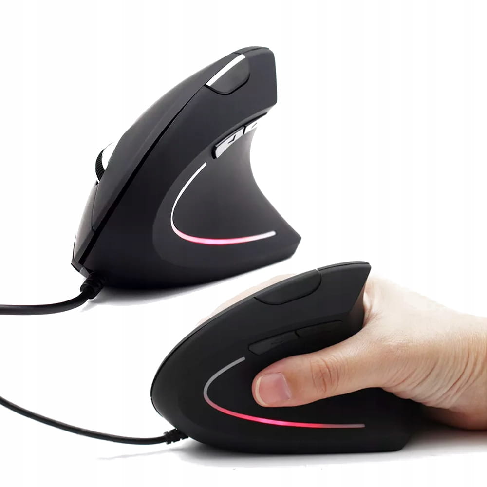 Mouse Vertical Vertical Ergonomic Wired Zenwire X5 F7043