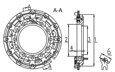 Nozzle ring assy MH-06-0011