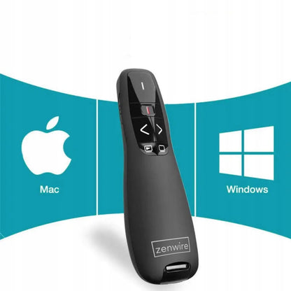 WSKAŹNIK LASEROWY BEZPRZEWODOWY Remote Control for PREZENTACJI LASER USB Zenwire S15