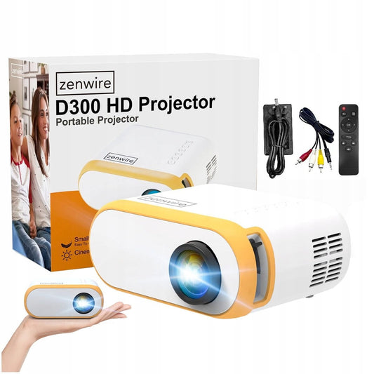 Zenwire Mini Projector Projector d300 basic