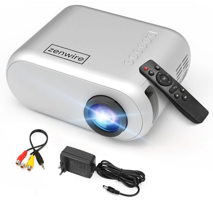 Zenwire Mini Projector Projector d300s srebrn