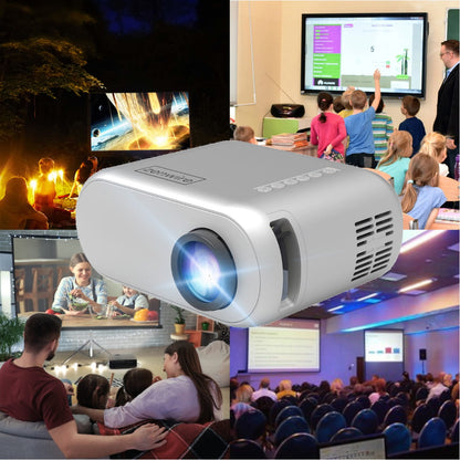 Zenwire Mini Projector Projector d300s srebrn
