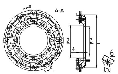 Nozzle ring assy IH-06-0005