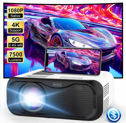 Projector Zenwire WiFi Miracast E500S