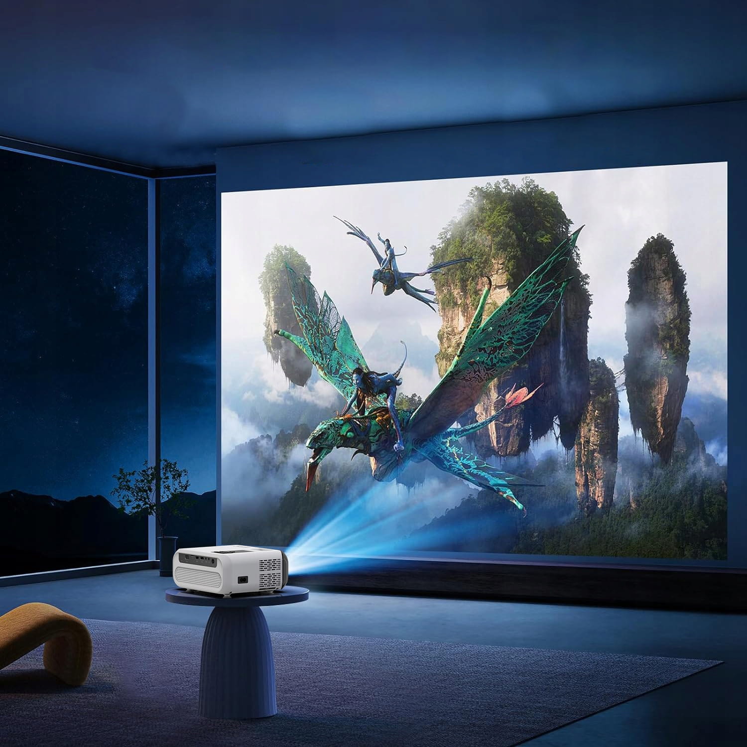 Projector Zenwire WiFi Miracast E500S