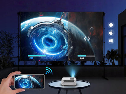 Projector Zenwire WiFi Miracast E500S