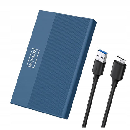 Enclosure na Drive Enclosure Dysku 2,5 cala Adapter HDD SSD USB 3.0 SATA 6 GB/s for 16 TB Zenwire MR23G