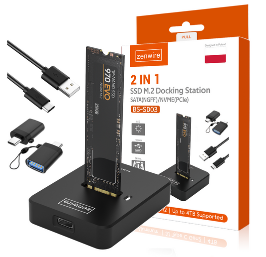 Adapter NVME SATA BS-SD03 USB-C