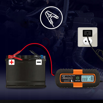 Charger Battery Charger Battery Car with Repair Mode AGM 6V 12V Zenwire JMD-6S