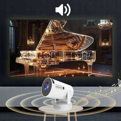 Zenwire K400 Portable Mini Android WiFi Projector Full HD Bluetooth Projector with battery