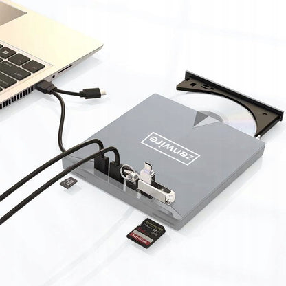 Srebrni pogon dvd type c/usb 3.0 2v1 Vozlišče H61