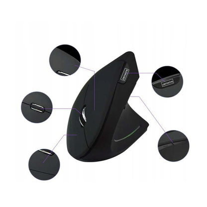 Mouse Vertical Vertical Mouse Wireless Ergonomic Zenwire G7043-B