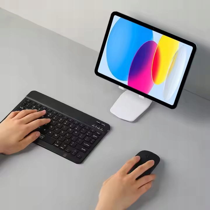 Tipkovnica 10-palčna tip C black Bluetooth WLK-620