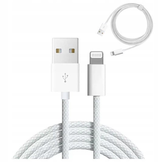 Cable USB-A s strelo 2 m pleteni Cable ZC-16
