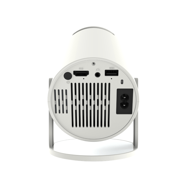Portable Mini Projector ANDROID 13 WiFi Projector OBROTOWY FULL HD 4K Bluetooth Autokeystone 4D Zenwire R1 360