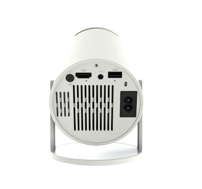 Portable Mini Projector ANDROID 13 WiFi Projector OBROTOWY FULL HD 4K Bluetooth Autokeystone 4D Zenwire R1 360