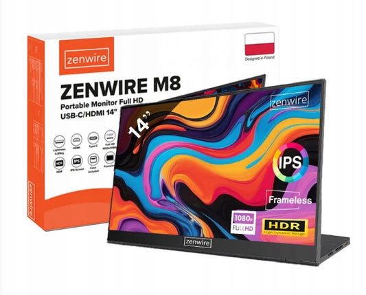 M8 Zenwire 14-palčni monitor IPS