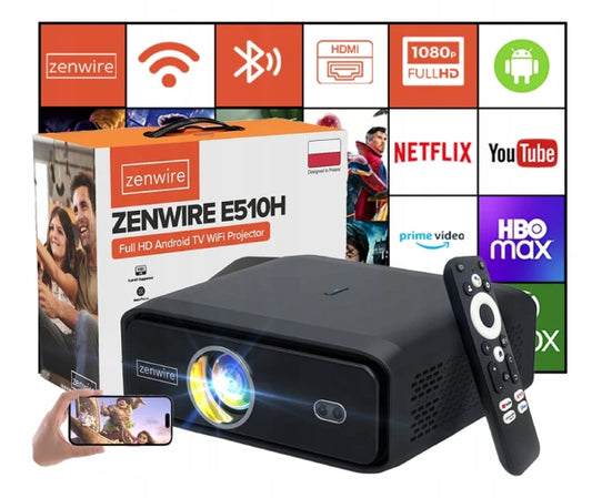 Zenwire Projector Android TV E510H WiFi