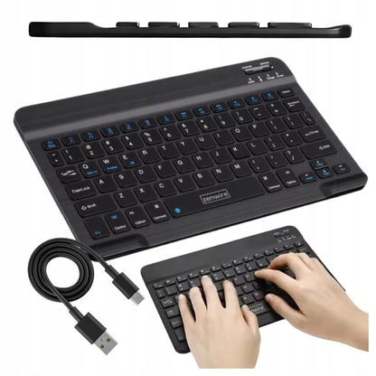 Tipkovnica 10-palčna tip C black Bluetooth WLK-620