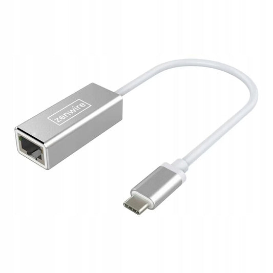 Adapter Network Adapter TYPU USB-C 3.1 Ethernet RJ45 Gigabit 1000 Mbps LAN
