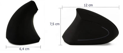 Mouse Vertical Vertical Mouse Wireless Ergonomic Zenwire G7043-B