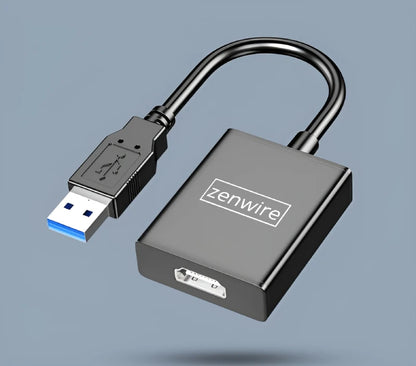Adapter KONWENTER USB 3.0 NA HDMI KARTA GRAFICZNA Zenwire ZC-10